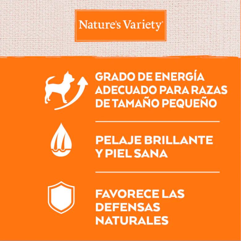 Nature’s Variety HEALTHY GRAINS Adult Mini Pescado Blanco - Imagen 4