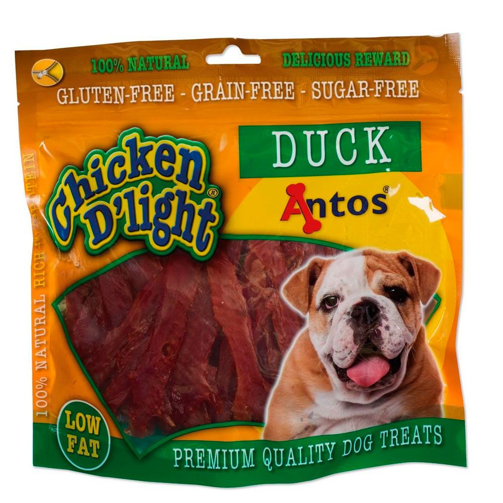 Antos | Chuches para perro Filetes de Pato | 400grs