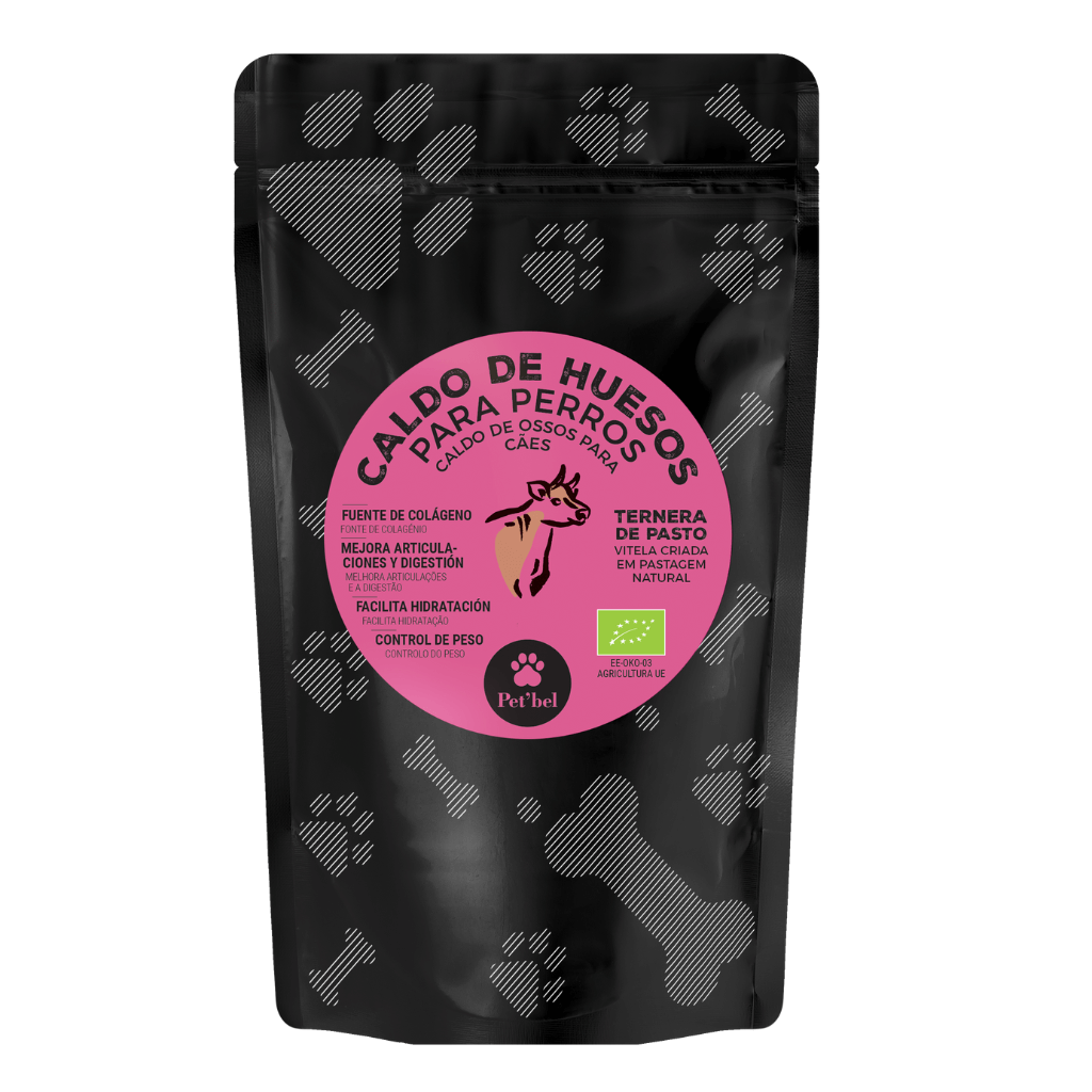 Caldo de huesos de Ternera de Pasto ECO para perros
