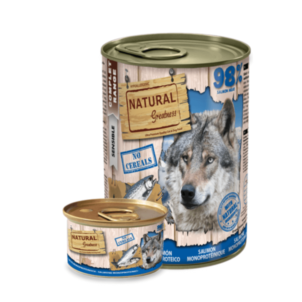 Receta de Salmón monoproteica Natural Greatness