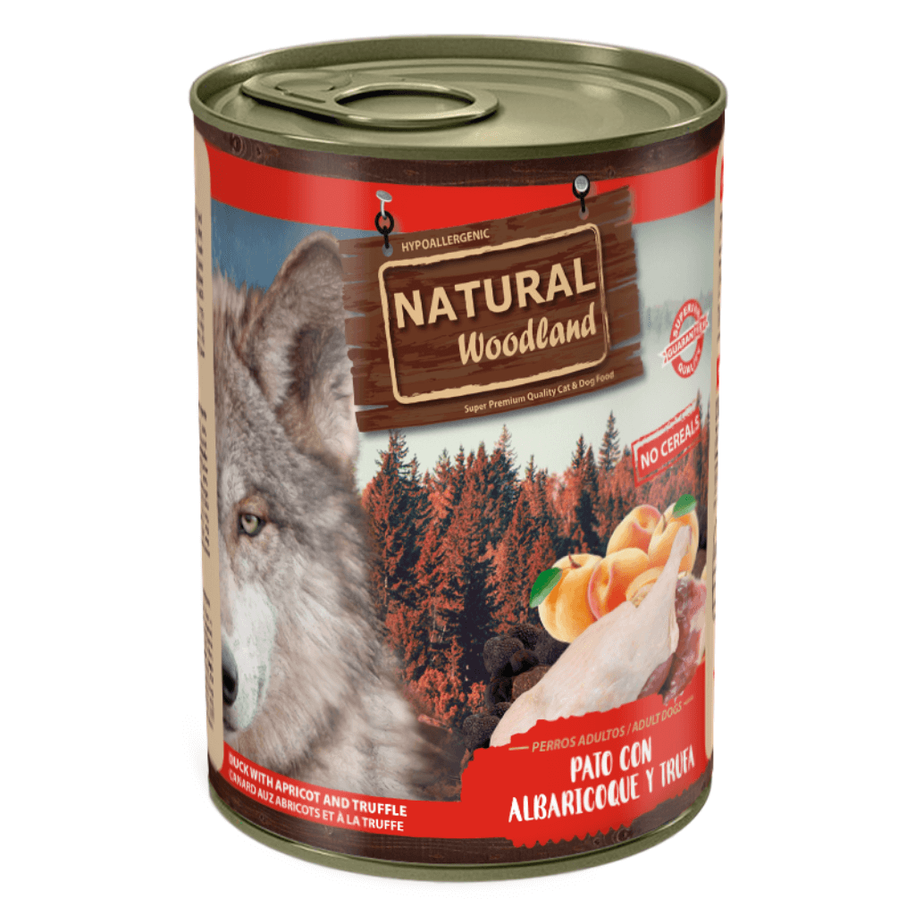 Receta húmeda Pato con albaricoque y trufa Natural Woodland - Imagen 2