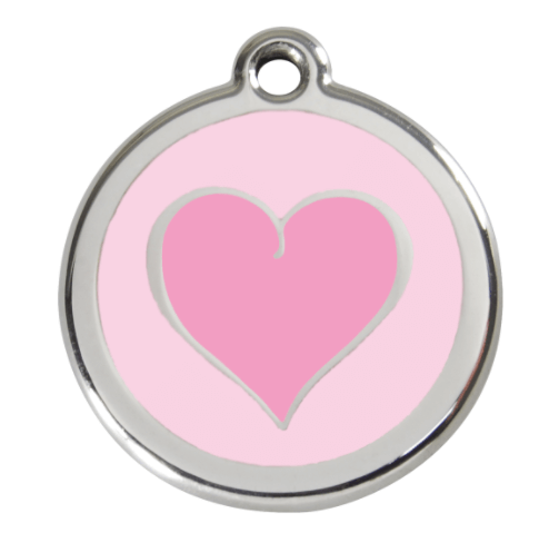 Placa identificativa con corazón Red Dingo - Imagen 2