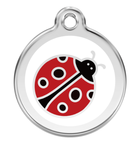 Placa identificativa con mariquita Red Dingo - Imagen 2